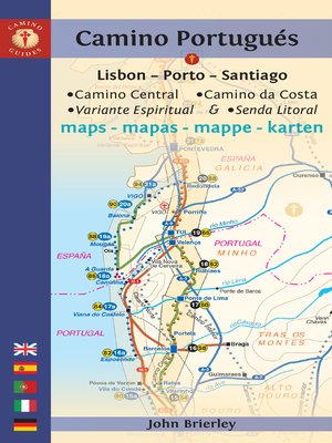 cover image of Camino Portugués Maps